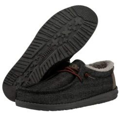 Heydude Hey Dude Wally Black Shell 5 Heydude Hey Dude Wally Black Shell -Shoe Trend Shop 110064681 WALLY BLACK SHELL LEFT 3