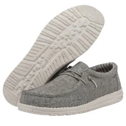 Wally Blend - Iron 8 Wally Blend - Iron -Shoe Trend Shop 112473915 WALLY ECO LINEN IRON LEFT 3