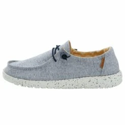 Wendy Chambray - White Blue -Shoe Trend Shop 121410119 WENDY CHAMBRAY WHITE BLUE 01