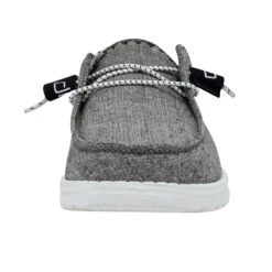 Wendy Chambray - Onyx 9 Wendy Chambray - Onyx -Shoe Trend Shop 121414203 WENDY CHAMBRAY ONYX LEFT 4