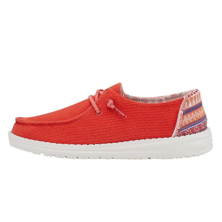 Heydude Hey Dude Wendy Aztec Red 1 Heydude Hey Dude Wendy Aztec Red