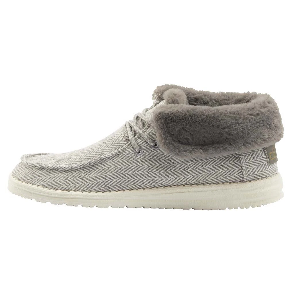 Heydude Hey Dude Britt - Herringbone Grey 2 Heydude Hey Dude Britt - Herringbone Grey - Image 2