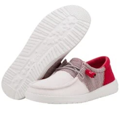 Heydude Hey Dude Wendy Sox Funk White Strawberry 8 Heydude Hey Dude Wendy Sox Funk White Strawberry -Shoe Trend Shop 121920175b