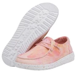 Wendy Tie Dye - Lemon Ombre -Shoe Trend Shop 122256020 WENDY TIE DYE LEMON OMBRE LEFT 3