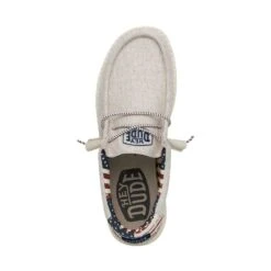 Wally Patriotic - Off White Patriotic 11 Wally Patriotic - Off White Patriotic -Shoe Trend Shop 40001 1K1 WALLYPATRIOTIC OFFWHITEPATRIOTIC LEFTTOP