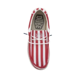 Heydude Hey Dude Wally Patriotic American Flag 21 Heydude Hey Dude Wally Patriotic American Flag -Shoe Trend Shop 40001 9CW WALLYPATRIOTIC AMERICANFLAG RIGHTTOP