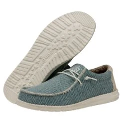 Wally Braided - Aqua 8 Wally Braided - Aqua -Shoe Trend Shop 40003 449 WALLYBRAIDED AQUA PAIRBOTTOM