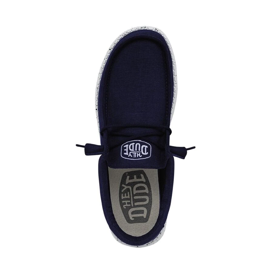 Wally Slub Canvas - Navy 6 Wally Slub Canvas - Navy - Image 6