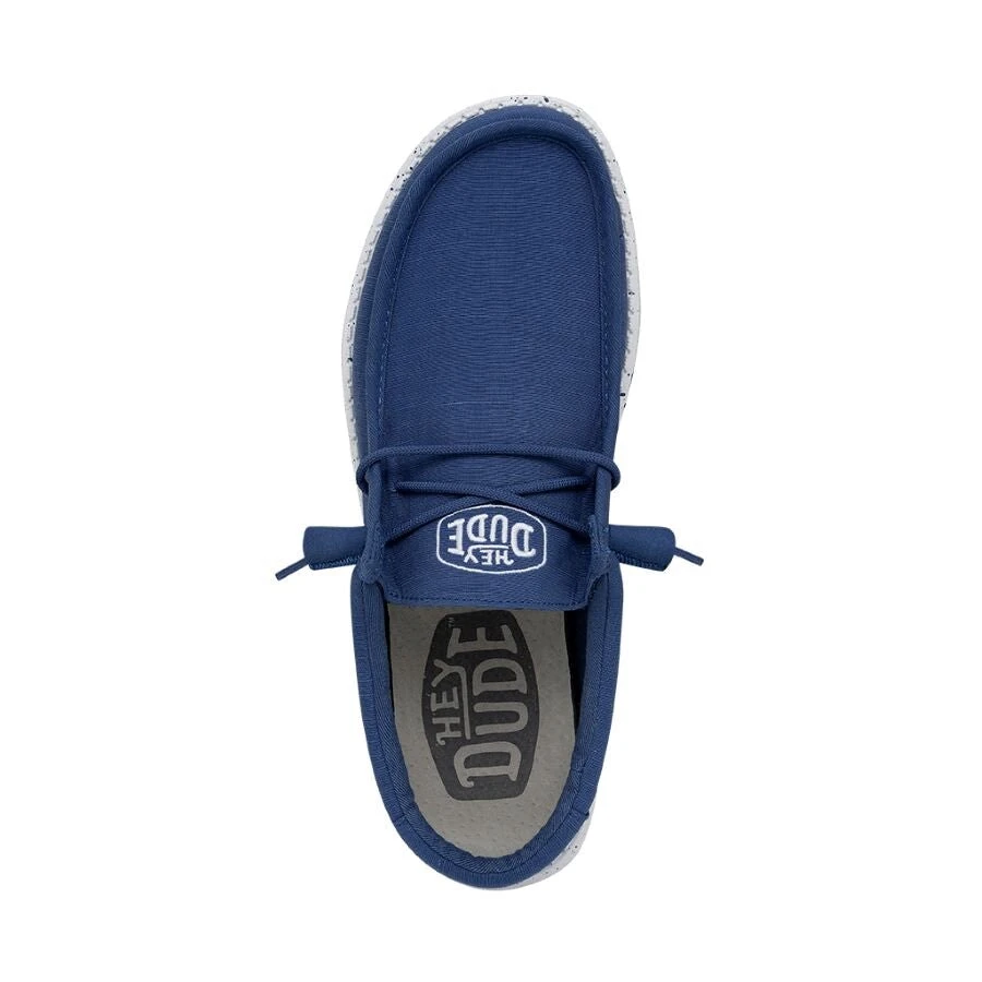 Wally Slub Canvas - True Blue 6 Wally Slub Canvas - True Blue - Image 6