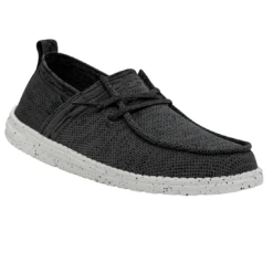 Heydude Hey Dude Wally Halo Dark Grey 9 Heydude Hey Dude Wally Halo Dark Grey -Shoe Trend Shop 40014 029 WALLYHALO DARKGREY RIGHTANGLE