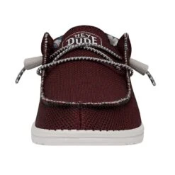 Wally Sox Triple Needle - Karanda Red 9 Wally Sox Triple Needle - Karanda Red -Shoe Trend Shop 40020 6VF WALLYSOXTRIPLENEEDLE KARANDARED LEFTFRONT