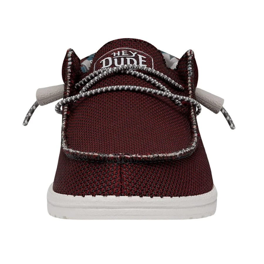 Wally Sox Triple Needle - Karanda Red 4 Wally Sox Triple Needle - Karanda Red - Image 4