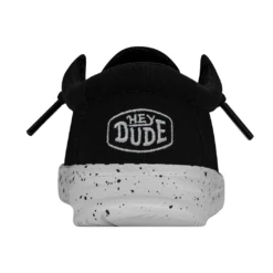 Heydude Hey Dude Wally Toddler Slub Canvas Black 15 Heydude Hey Dude Wally Toddler Slub Canvas Black -Shoe Trend Shop 40029 001 WALLYTODDLERSLUBCANVAS BLACK RIGHTBACK