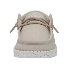 Wally Toddler Slub Canvas - Natural 9 Wally Toddler Slub Canvas - Natural -Shoe Trend Shop 40029 106 WALLYTODDLERSLUBCANVAS NATURAL LEFTFRONT