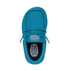 Wally Toddler Funk Mono - Electric Blue -Shoe Trend Shop 40030 404 WALLYTODDLERFUNKMONO ELECTRICBLUE LEFTTOP