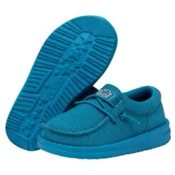 Wally Toddler Funk Mono - Electric Blue -Shoe Trend Shop 40030 404 WALLYTODDLERFUNKMONO ELECTRICBLUE PAIRBOTTOM