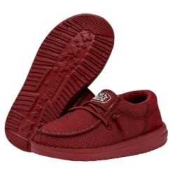 Wally Toddler Funk Mono - Red 8 Wally Toddler Funk Mono - Red -Shoe Trend Shop 40030 610 WALLYTODDLERFUNKMONO RED PAIRBOTTOM