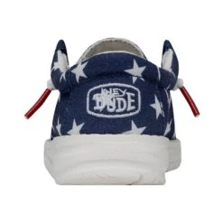 Wally Toddler Patriotic - American Flag 10 Wally Toddler Patriotic - American Flag -Shoe Trend Shop 40031 9CW WALLYTODDLERPATRIOTIC AMERICANFLAG LEFTBACK
