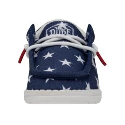Wally Toddler Patriotic - American Flag 9 Wally Toddler Patriotic - American Flag -Shoe Trend Shop 40031 9CW WALLYTODDLERPATRIOTIC AMERICANFLAG LEFTFRONT