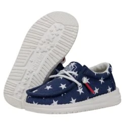 Wally Toddler Patriotic - American Flag 8 Wally Toddler Patriotic - American Flag -Shoe Trend Shop 40031 9CW WALLYTODDLERPATRIOTIC AMERICANFLAG PAIRBOTTOM