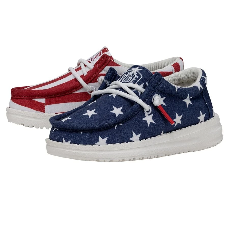 Wally Toddler Patriotic - American Flag 2 Wally Toddler Patriotic - American Flag - Image 2