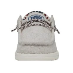 Wally Youth - Off White Patriotic 9 Wally Youth - Off White Patriotic -Shoe Trend Shop 40040 1K1 WALLYYOUTH OFFWHITEPATRIOTIC LEFTFRONT