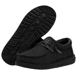 Wally Youth - Basic Black 8 Wally Youth - Basic Black -Shoe Trend Shop 40041 001 WALLY YOUTH BASIC BLACK LEFT 3