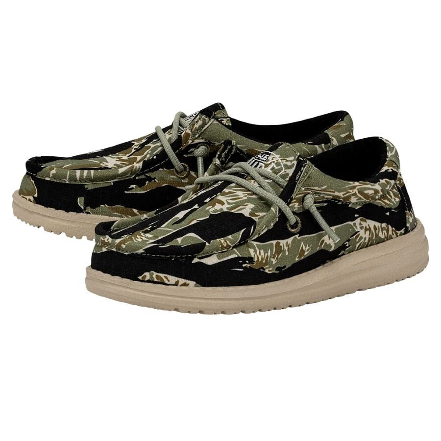 Wally Youth Camouflage - Tiger Stripe Camo 2 Wally Youth Camouflage - Tiger Stripe Camo - Image 2