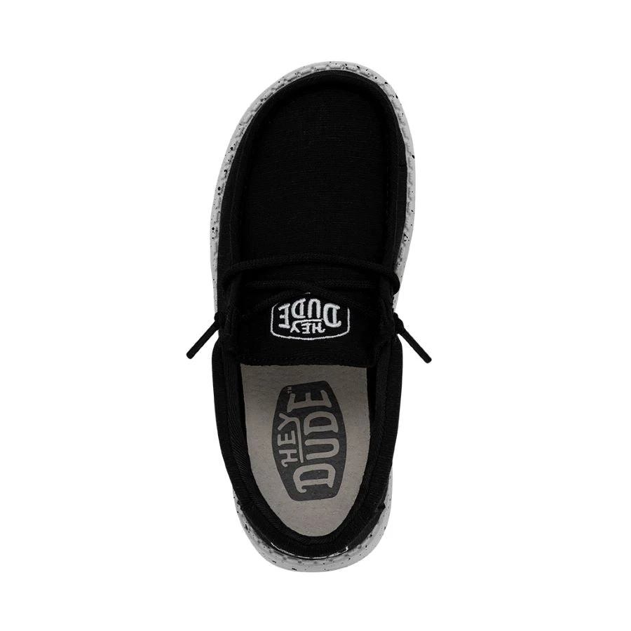 Wally Youth Slub Canvas - Black 6 Wally Youth Slub Canvas - Black - Image 6
