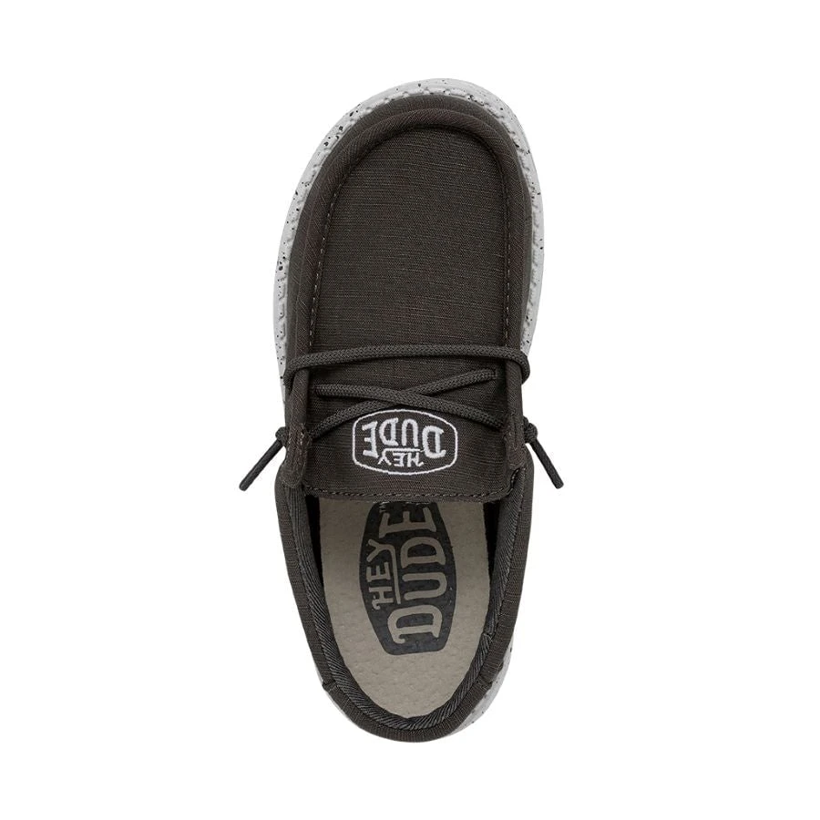 Wally Youth Slub Canvas - Dark Grey 6 Wally Youth Slub Canvas - Dark Grey - Image 6
