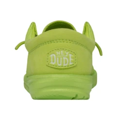 Heydude Hey Dude Wally Youth Funk Mono Volt -Shoe Trend Shop 40045 4NK WALLYYOUTHFUNKMONO VOLT LEFTBACK