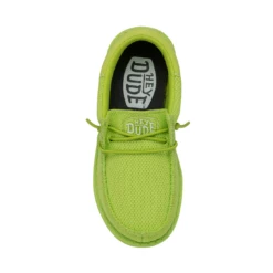 Heydude Hey Dude Wally Youth Funk Mono Volt -Shoe Trend Shop 40045 4NK WALLYYOUTHFUNKMONO VOLT RIGHTTOP