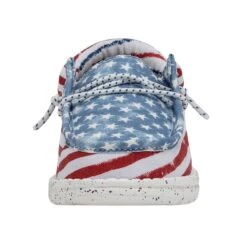 Wally Youth Patriotic - Stars And Stripes -Shoe Trend Shop 40046 9C8 WALLYYOUTHPATRIOTIC STARSANDSTRIPES LEFTFRONT