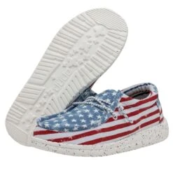 Wally Youth Patriotic - Stars And Stripes -Shoe Trend Shop 40046 9C8 WALLYYOUTHPATRIOTIC STARSANDSTRIPES PAIRBOTTOM