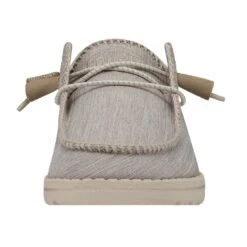 Wendy Boho Stitch - Latte -Shoe Trend Shop 40057 2Q9 WENDYBOHOSTITCH LATTE LEFTFRONT