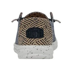 Wendy Chambray - Lapis Blue 10 Wendy Chambray - Lapis Blue -Shoe Trend Shop 40059 4MG WENDY CHAMBRAY WOVEN LAPIS BLUE LEFT 5