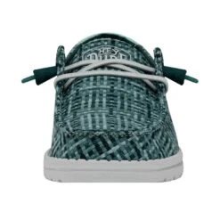 Wendy Crosshatch - Jade -Shoe Trend Shop 40060 372 WENDYCROSSHATCH JADE LEFTFRONT