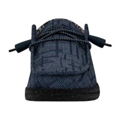 Wendy Funk Slub Blanket - Midnight Rain 9 Wendy Funk Slub Blanket - Midnight Rain -Shoe Trend Shop 40066 4MK WENDYFUNKSLUBBLANKET MIDNIGHTRAIN LEFTFRONT