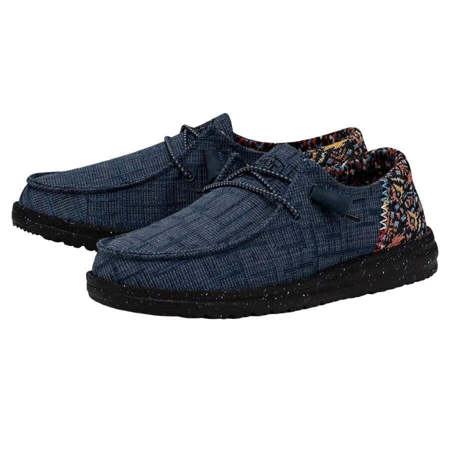 Wendy Funk Slub Blanket - Midnight Rain 2 Wendy Funk Slub Blanket - Midnight Rain - Image 2