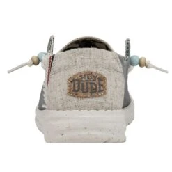 Wendy Fringe - Indigo 10 Wendy Fringe - Indigo -Shoe Trend Shop 40071 4ME WENDYFRINGE INDIGO LEFTBACK