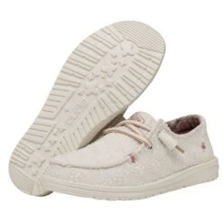 Wendy Stretch Boho Fleur - Sand 8 Wendy Stretch Boho Fleur - Sand -Shoe Trend Shop 40082 202 WENDYSTRETCHBOHOFLUER SAND PAIRBOTTOM