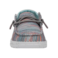 Heydude Hey Dude Youth Wendy Sunset Pink 12 Heydude Hey Dude Youth Wendy Sunset Pink -Shoe Trend Shop 40111 9C9 WENDYYOUTHSTRETCH SUNSETPINK RIGHTFRONT