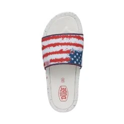 Chandler Knit - Flag 11 Chandler Knit - Flag -Shoe Trend Shop 40114 1JR CHANDLERKNIT FLAG LEFTTOP