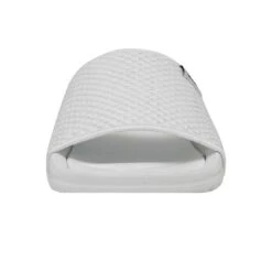 Chandler Knit - White Silver 9 Chandler Knit - White Silver -Shoe Trend Shop 40114 1LD CHANDLERKNIT WHITESILVER LEFTFRONT