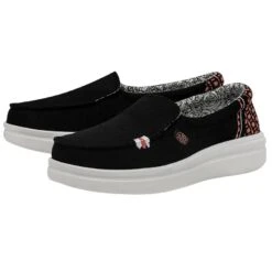 Shoe Trend Shop -Shoe Trend Shop 40126 0DH MISTY RISE BLACK PALM LEFT 2