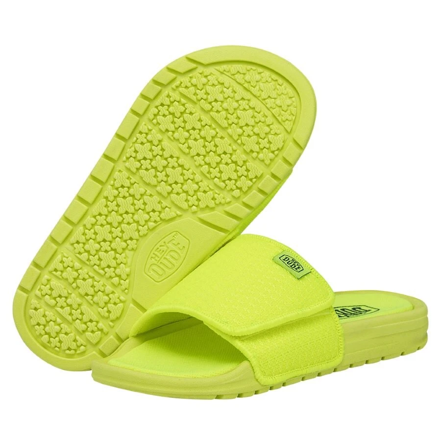 Phoenix Youth Basic Knit - Fluo Yellow 3 Phoenix Youth Basic Knit - Fluo Yellow - Image 3