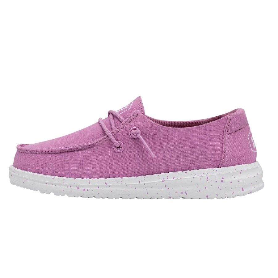 Wendy Youth Slub Canvas - Violet 1 Wendy Youth Slub Canvas - Violet