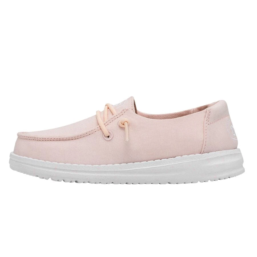 Wendy Youth Slub Canvas - Pink 1 Wendy Youth Slub Canvas - Pink