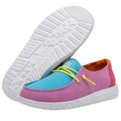 Wendy Youth Slub Canvas - Color Block 8 Wendy Youth Slub Canvas - Color Block -Shoe Trend Shop 40143 9CI WENDY YOUTH SLUB CANVAS COLOR BLOCK LEFT 3