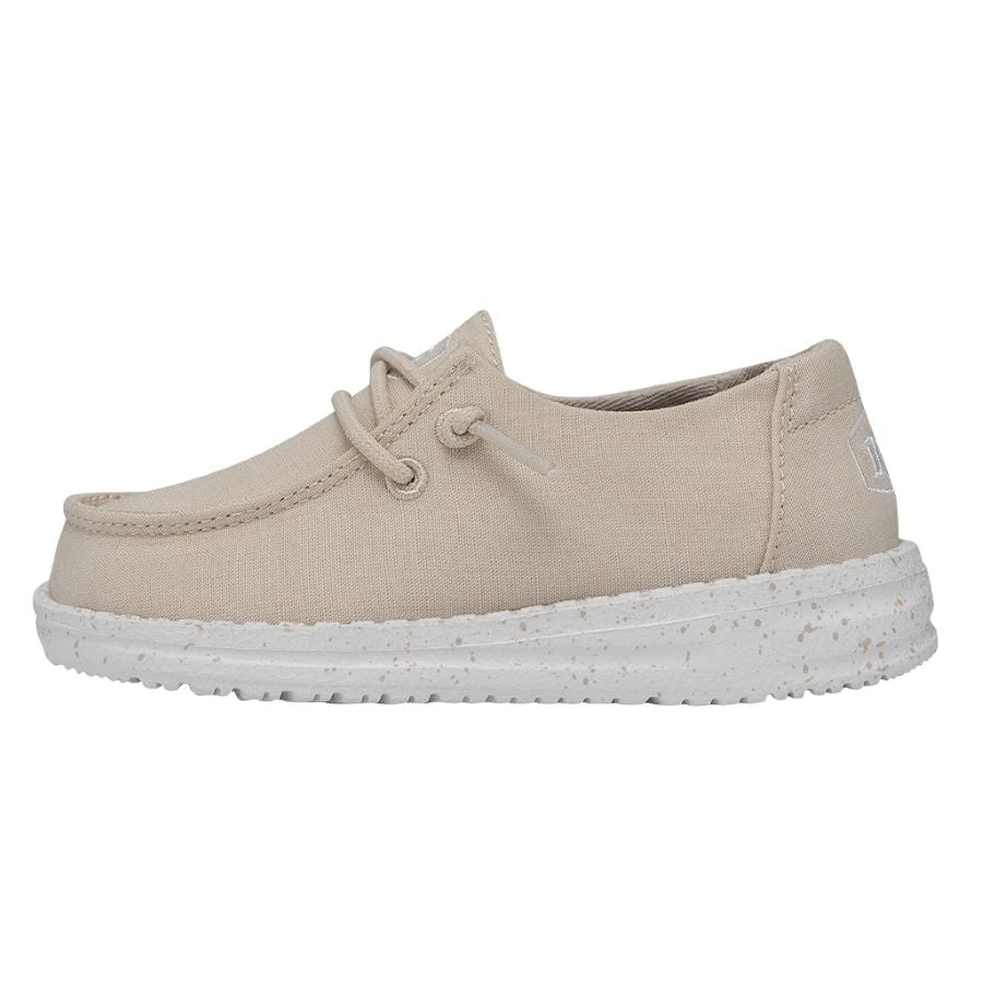 Wendy Toddler Slub Canvas - Natural 1 Wendy Toddler Slub Canvas - Natural